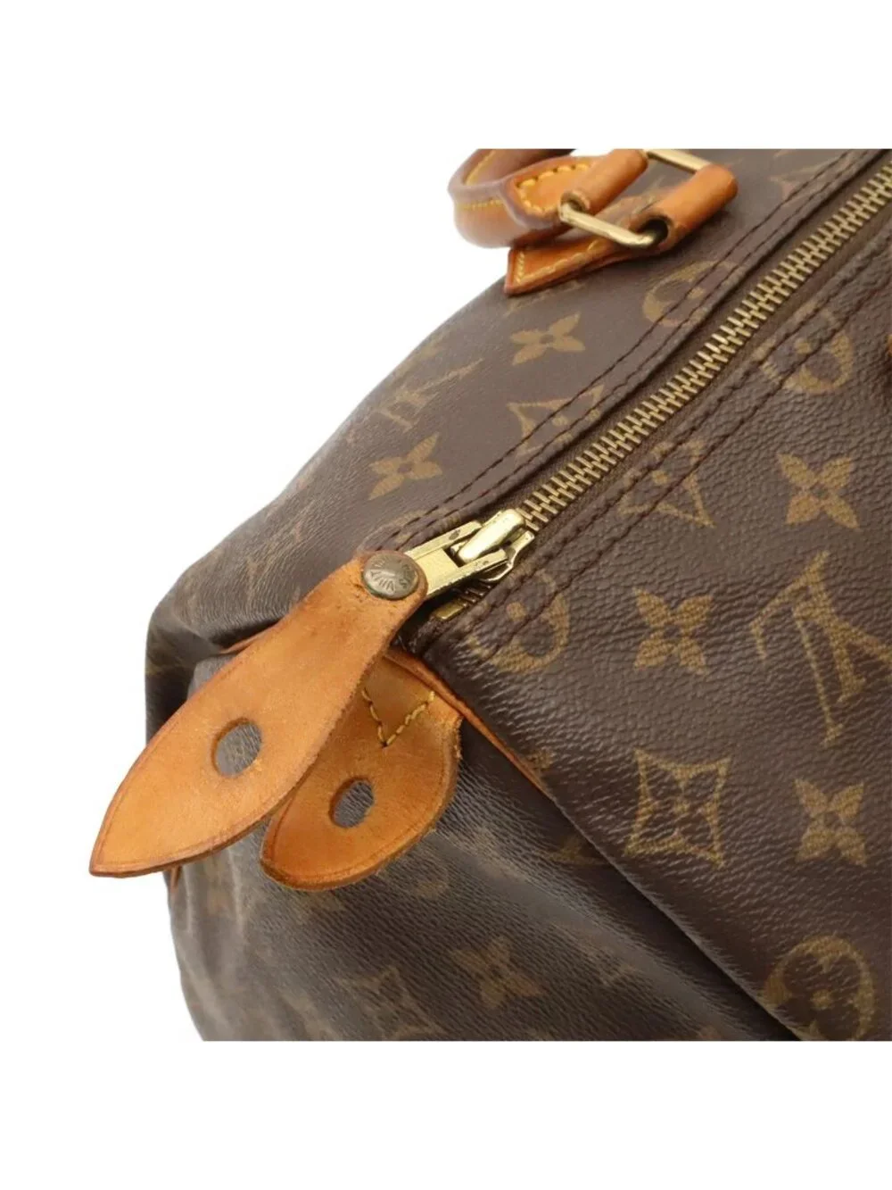 Louis Vuitton Monogram Speedy 35 Mini Boston Bag Purse